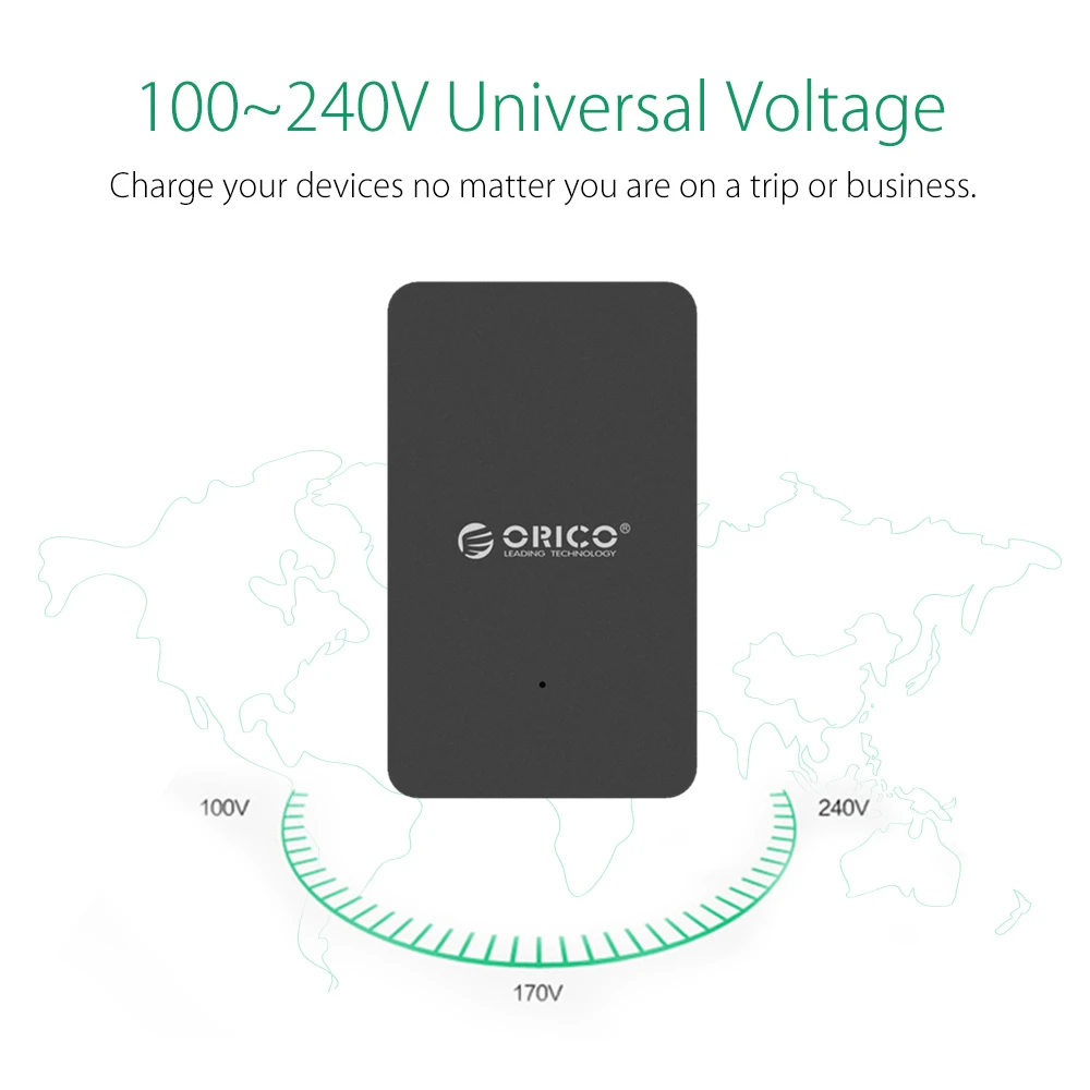 ORICO USB настольный адаптер зарядное устройство для мобильного телефона EU/US/UK/AU