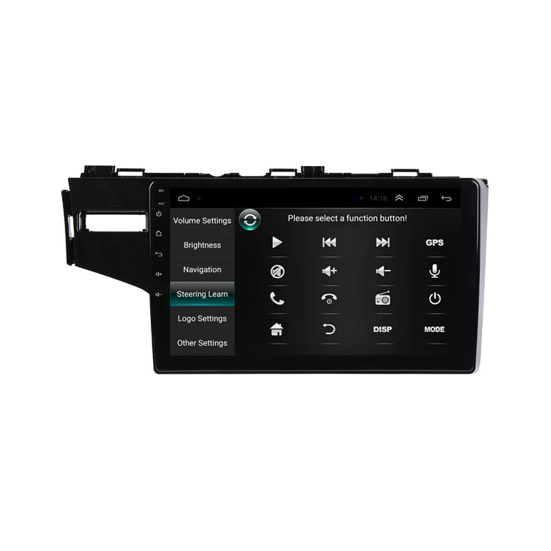 Best 10.1" 2.5D IPS Screen Android 8.1 Car DVD Player GPS For Honda Fit 2014 2015 2016 audio radio stereo navigator bluetooth wifi 17