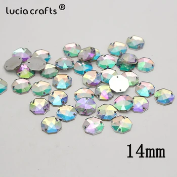 

SALE!25/50/100pcs Glitter Sew On Acrylic Rhinestones AB Color Flatback Crystals Stones For Jewelry Sew On Rhinestone Beads D1306