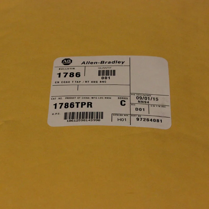 1786-TPR 1786TPR Allen-Bradley,NEW AND ORIGINAL,FACTORY SEALED,HAVE IN STOCK 1786-TPR 1786TPR Allen-Bradley,NEW AND ORIGINAL,FACTORY SEALED,HAVE IN STOCK
