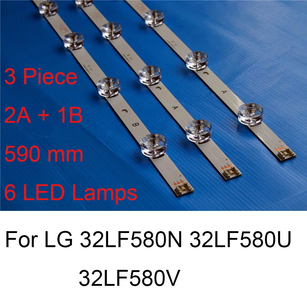 Светодиодная лента для подсветки телевизора LG 32LF580N 32LF580U 32LF580V|Корпуса и детали| |