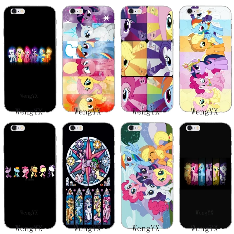 

cartoon cute my little pony Soft case For Huawei Honor 4c 5c 5x 6x V10 Y5 Y6 Y7 II Mate 7 8 9 10 P8 P9 P10 Lite plus 2017