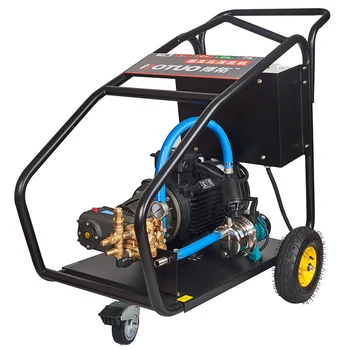

High pressure brass plunger pump cleaner heavy duty car washing machine 380V pressure washer 100-350bar 15KW 21-70LPM