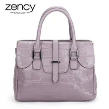 Nuevo Lujo famosa marca togo Cocodrilo En Relieve de Cuero Genuino Bolsos de Diseño Señoras Del Monedero Del Totalizador Bolsas de Hombro para Las Mujeres