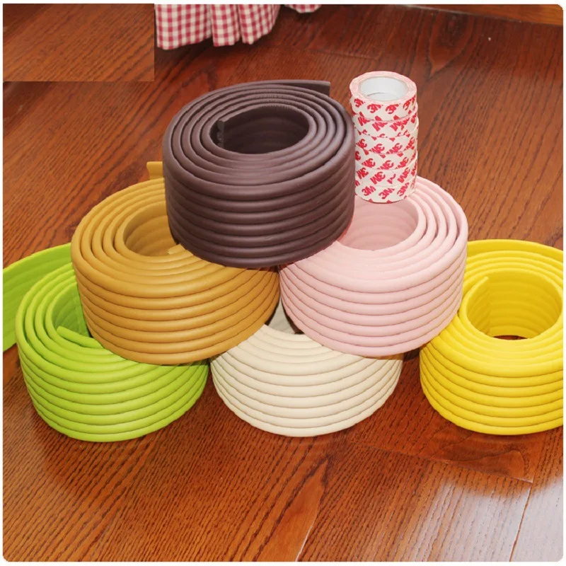Safety Baby Child Corner Protector Guards Edge Guards Solid Angle Stair Furniture Edge Corners Security Strap Baby Proof Corners
