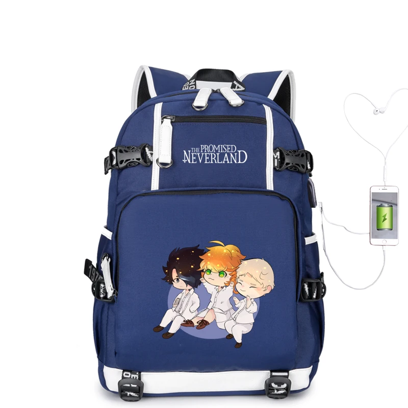Обещанный рюкзак для ноутбука Neverland с зарядкой через usb Норман Эмма женский