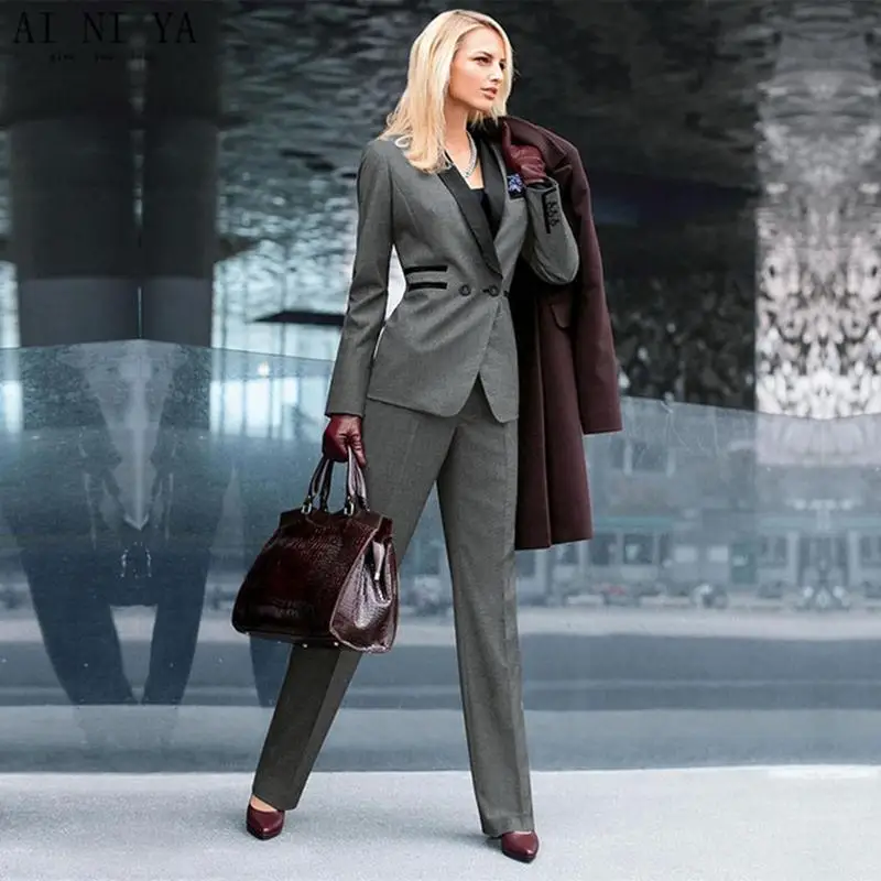 open back pant suit
