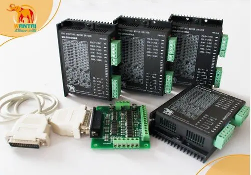 

FREE shipping ,4Axis CNC Control Stepper Driver,24-80VDC/7.8A/256Microstep