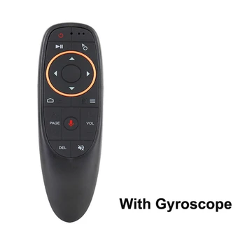 

G10 Voice Remote Control 2.4G Wireless Air Mouse Microphone Gyroscope IR Learning for Android tv box T9 H96 Max X96 mini