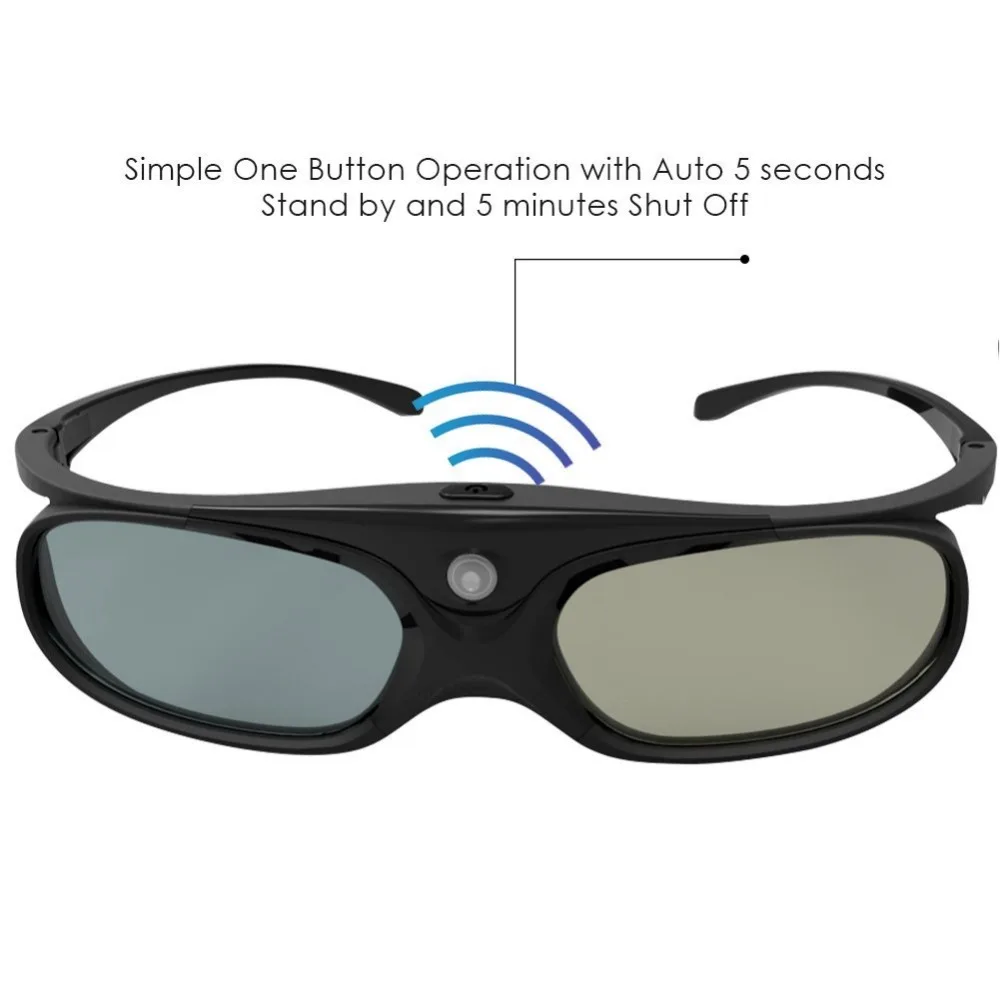 2x DLP Link 3D Glasses for Projectors Active Shutter 3D Glasses Home Theater 3D Ready Glasses Beamer Film Movie Rechargeable New 2x DLP Link 3D Glasses for Projectors Active Shutter 3D Glasses Home Theater 3D Ready Glasses Beamer Film Movie Rechargeable New