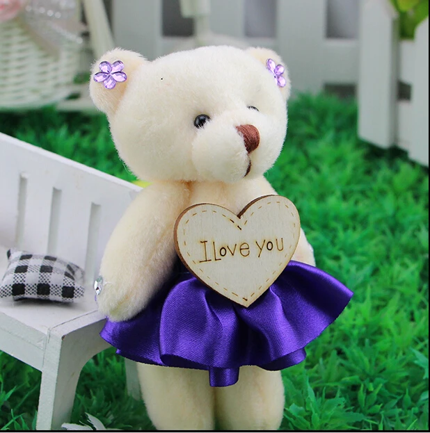 12cm wooden i love