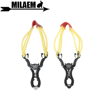 

1pc Archery Slingshot Professional Alloy Pocket Slingshot Outdoor Sports Hunting Accessory