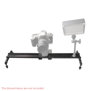 

Andoer 60cm/24" Aluminum Alloy DSLR Camera Track Slider Dolly Video Stabilizer System for Sony Canon Nikon DSLR Cameras