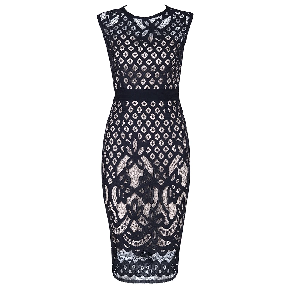 Seamyla-2018-New-Sexy-Women-Lace-Bandage-Dress-3