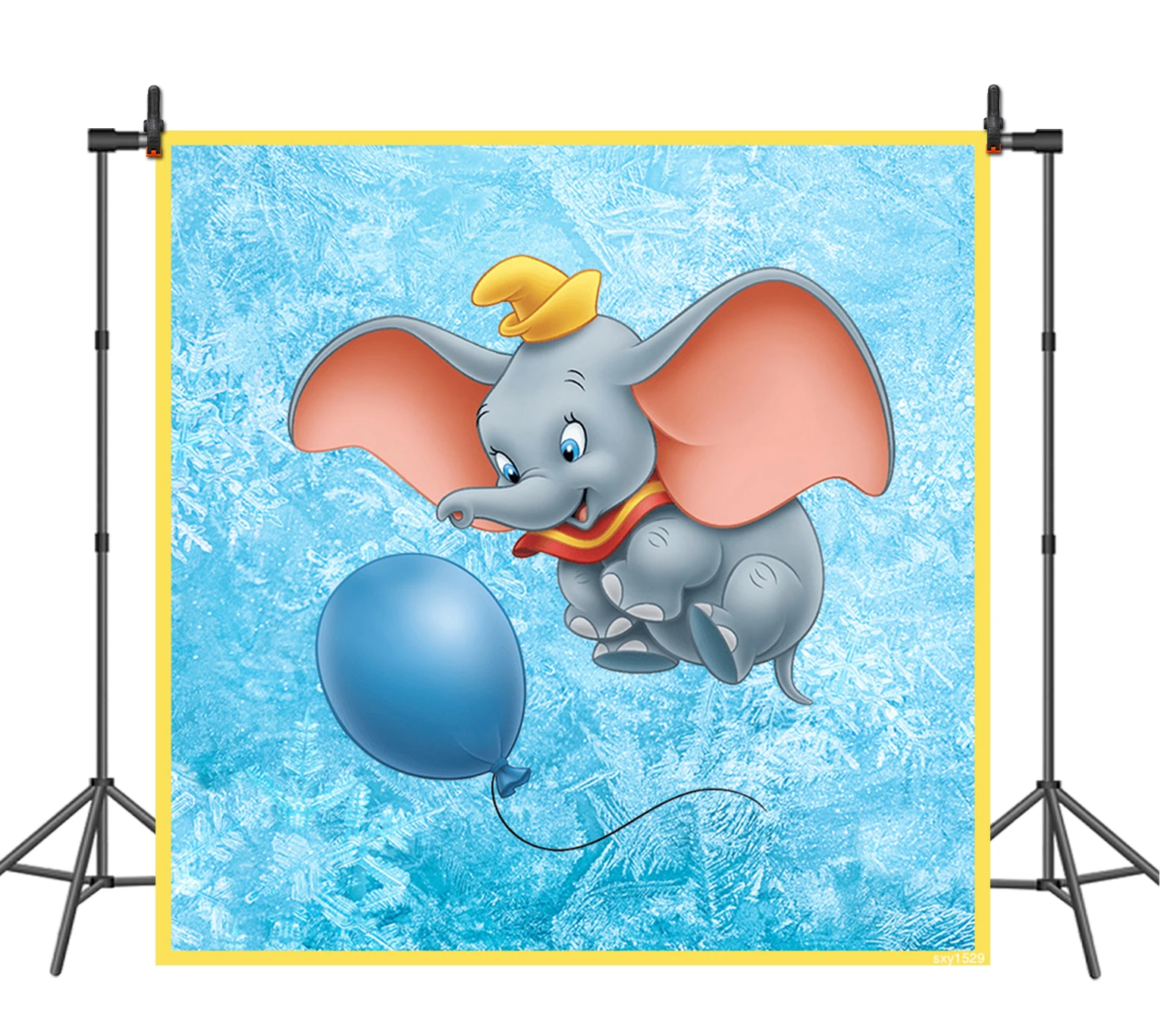 

Sensfun Blue Frozen Dumbo Party Backdrops For Children Baby Shower Newborn Birthday Party Photogarphy Backgrounds Custom Vinyl