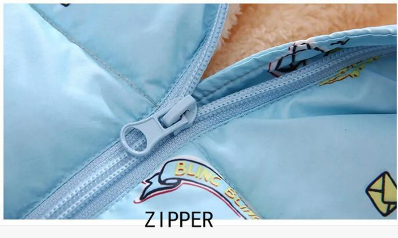 CROAL CHERIE Winter Jacket For Girls Fleece Velvet Kids Boys Girls Coat Outerwear Overalls For Children Warm Baby Clothing  (8)