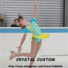 Фигурное катание на льду платье для детей Модное Новое Брендовое платье для фигурного катания для соревнований DR3542