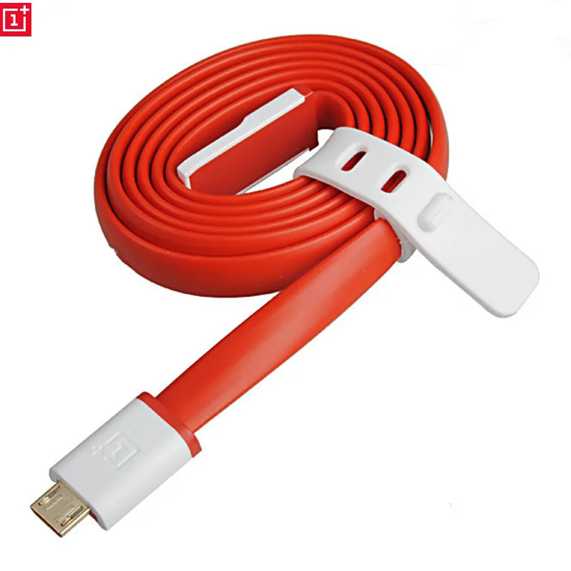 

Original oneplus flat noodle cord micro usb date sync line cable for oneplus 1 one X and all of micro usb smart phones charging