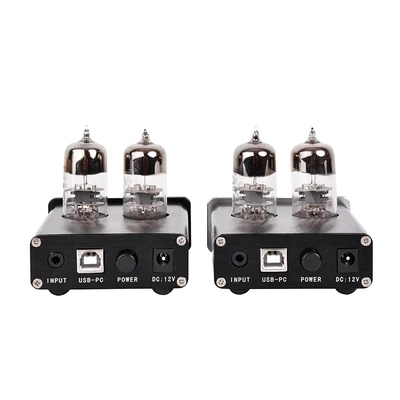 Desktop Headphone Power Amplifier High Fidelity Tube Portable Headphones DIY Audio