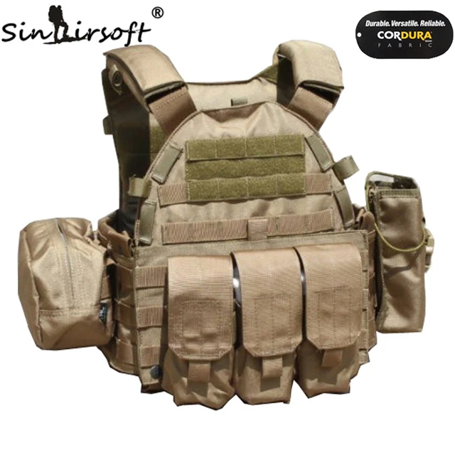 Cheap High Quality! Tactical vest 1000D with three pouches of TMC 1893 wholesale 6094 tactical vest CS outdoor vest free shipping