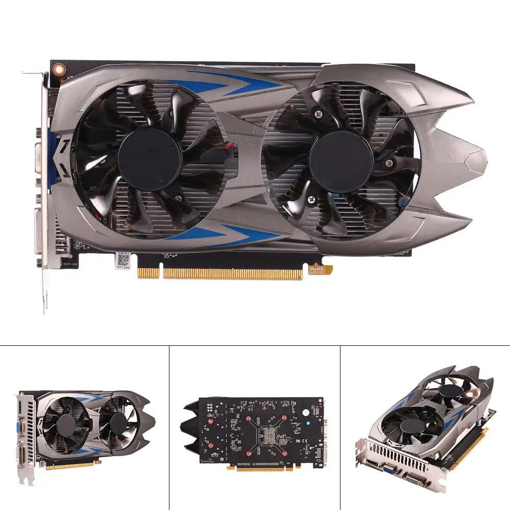GTX 1050 1060 3g/4G 192 бит 128 DDR5 игровой дисплей карта Vedio Дискретная Графическая VGA HD
