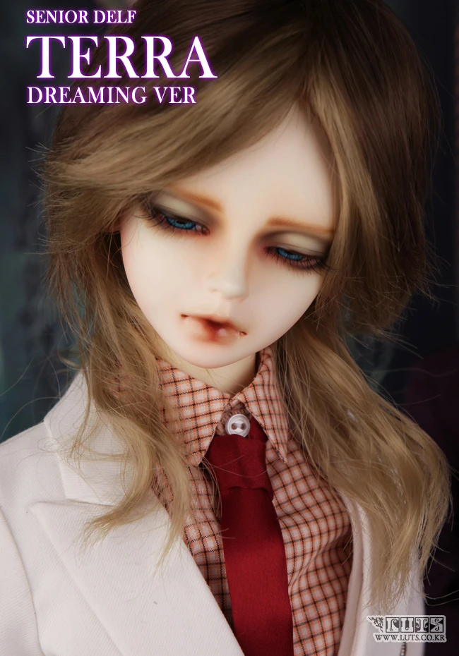 

1/3 scale BJD pop BJD/SD pretty boy Senior Delf TERRA DREAMING figure doll DIY Model Toy gift.Not included Clothes,shoes,wig