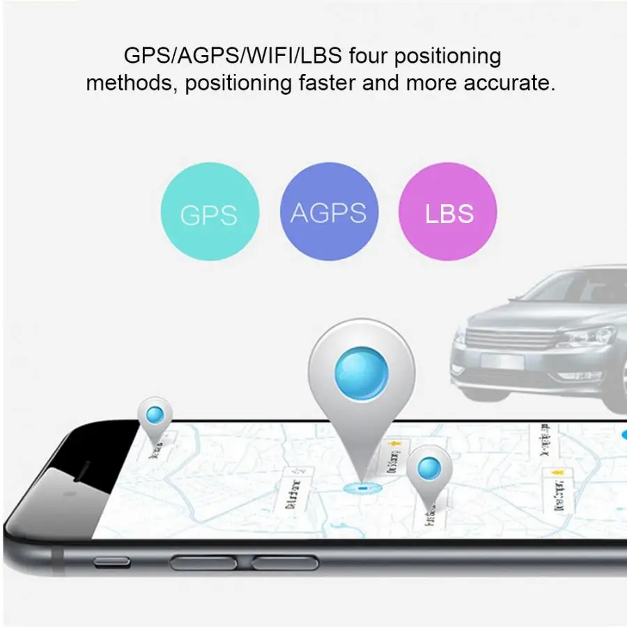Миниатюрный автомобиль gps локатор Водонепроницаемый в режиме реального времени отслеживающее устройство SOS для домашних животных старший ребенок транспортного средства, Лидер продаж