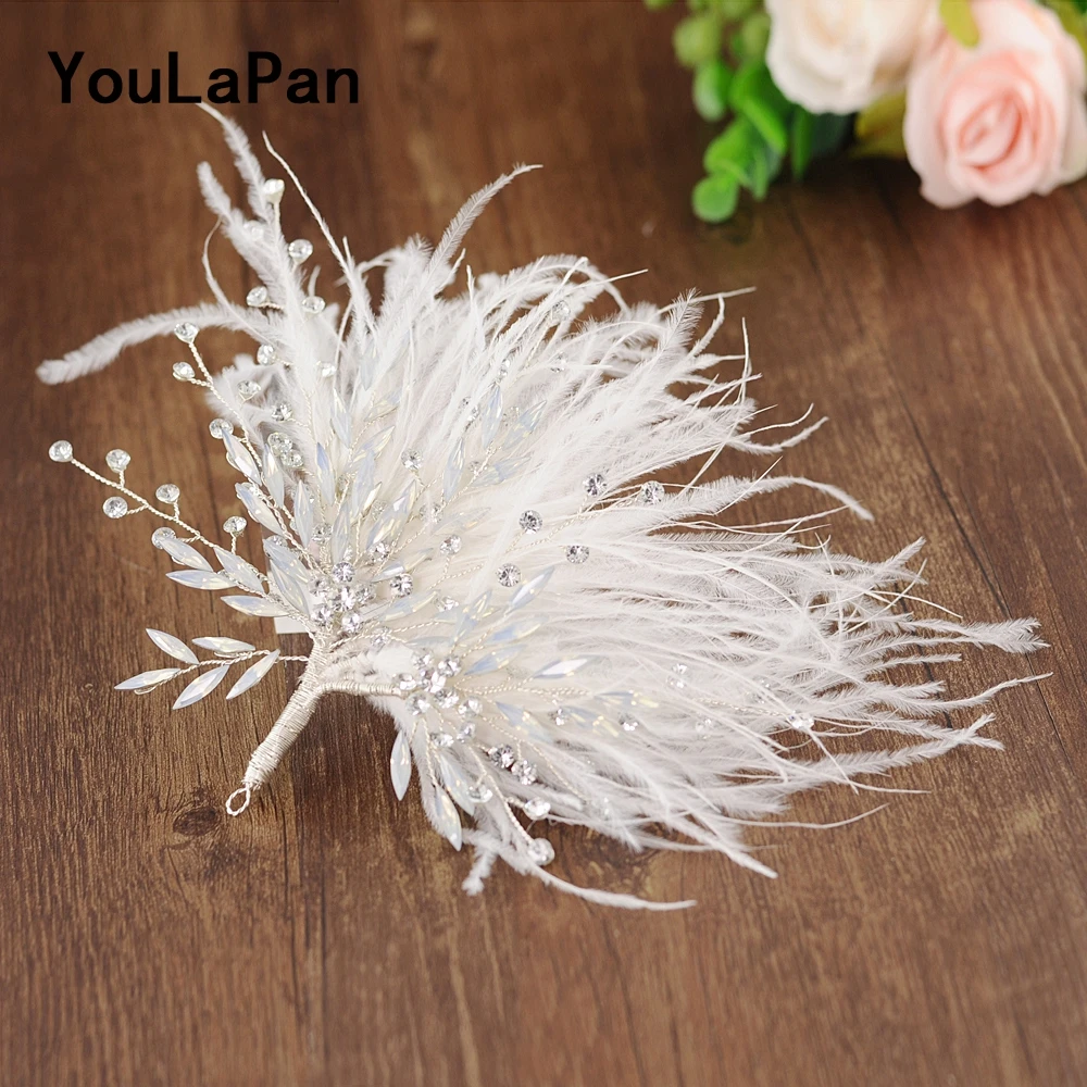 

YouLaPan Bridal Crown Wedding Hair Accessories Beauty Pageant Crown Bridal Tiaras for Wedding Headband Rhinestone Tiaras HP209