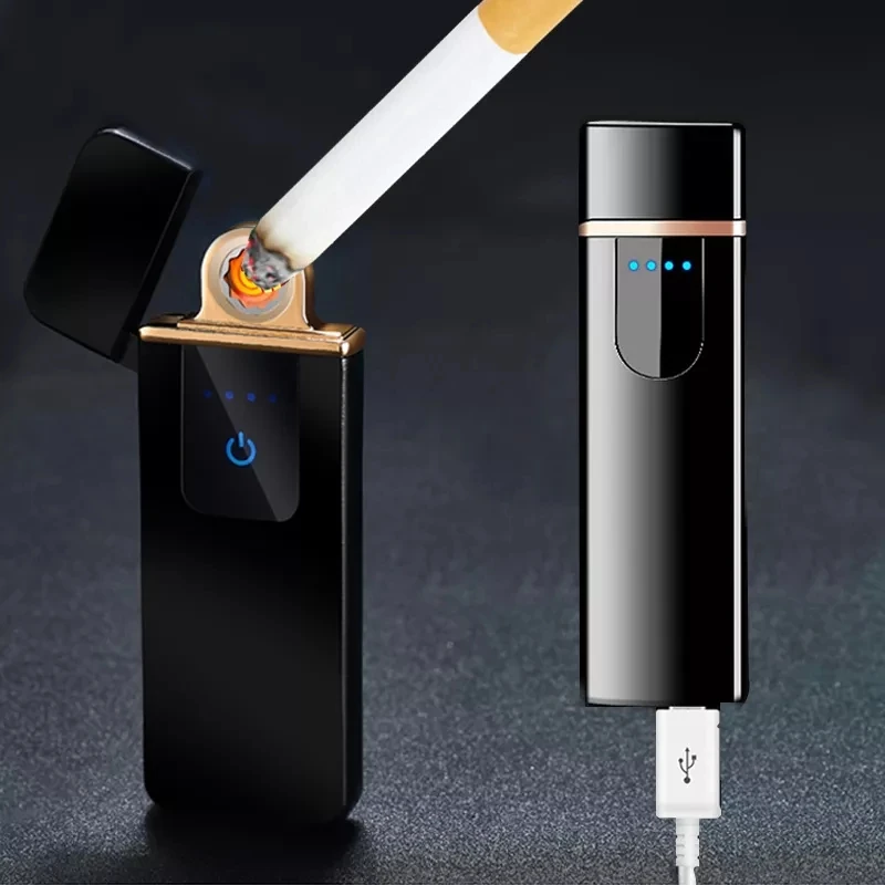 USB Lighter Cigarette Car Phone Charge Touch Switch Electric Lighters