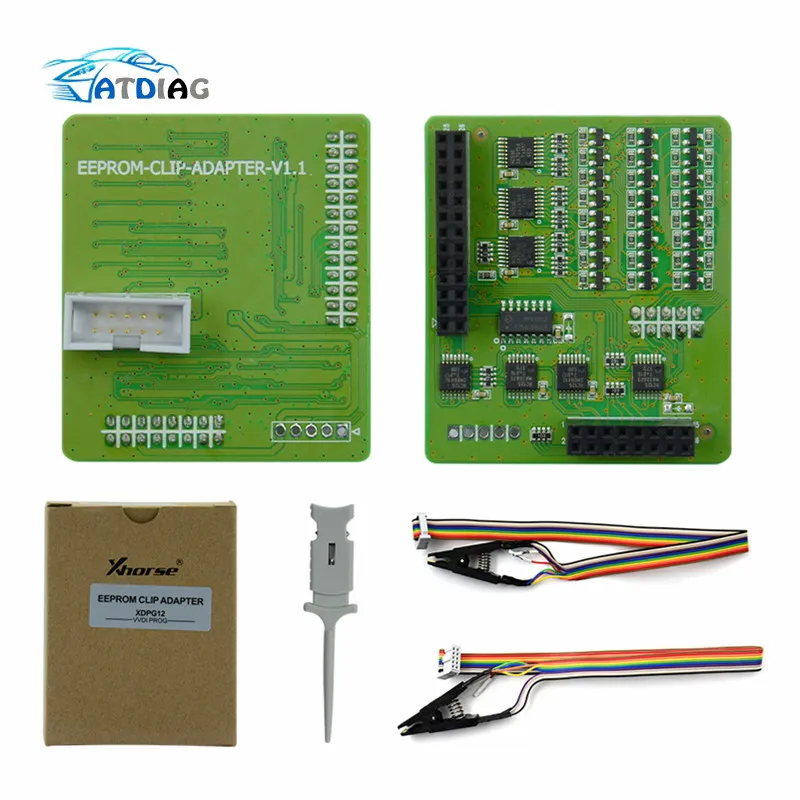 

Newest Free shipping Xhorse eeprom clip adapter working together with VVDI PROG adapter