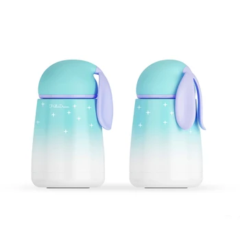 

BearCavalier 2019 Rabbit Thermo Cup Stainless Steel Kid Thermos Bottle Water Thermo Mug Child Tumbler Cute Thermal Vacuum Flask