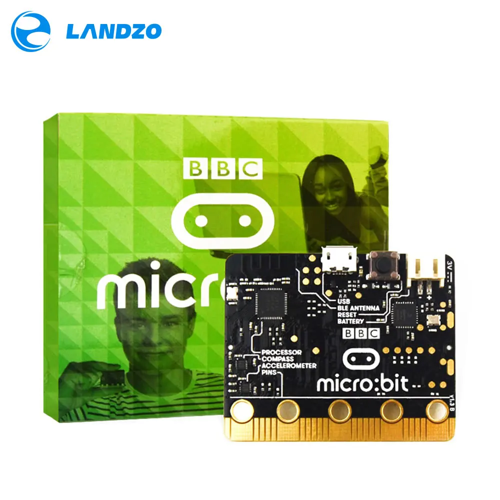 BBC micro:bit nRF51822 KL26Z Bluetooth 16 КБ ОЗУ 256 флэш памяти детский карманный компьютер для