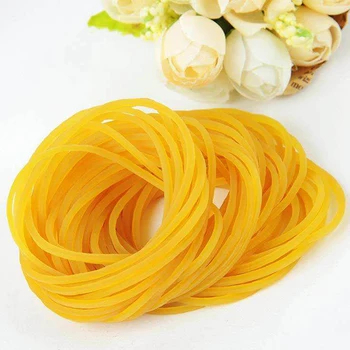 

Peerless Around 300 PCS/bag High Quality Office Rubber Ring Bands Strong Elastic Holder High Quality