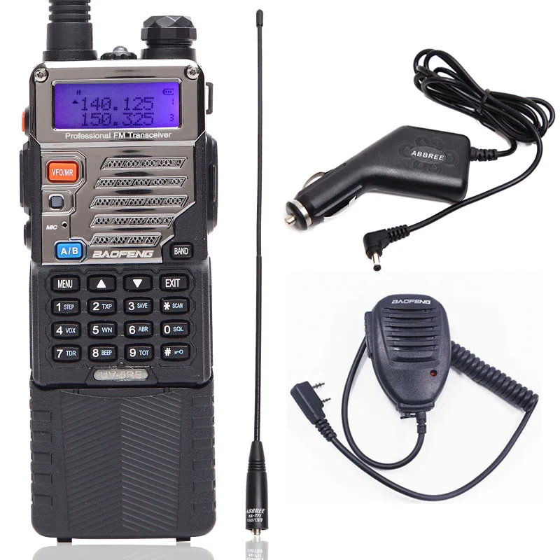 Baofeng UV-5RE 8 Вт иди и болтай Walkie Talkie профессиональные CB радиостанция баофэн UV5RE трансивер VHF UHF Портативный УФ 5R охоты Ham радио - Цвет: as pic show 2