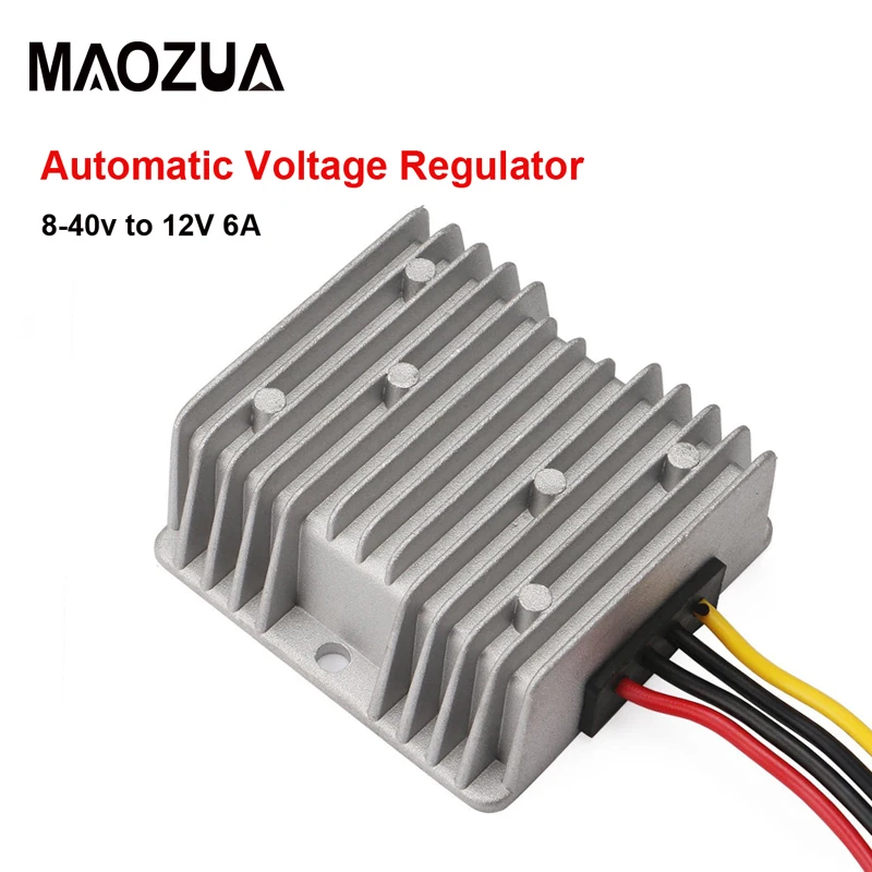 10pcs Car Auto DC DC Converter Step Down DC 8V40V To 12V 6A 72W Car Power Inverter Voltage