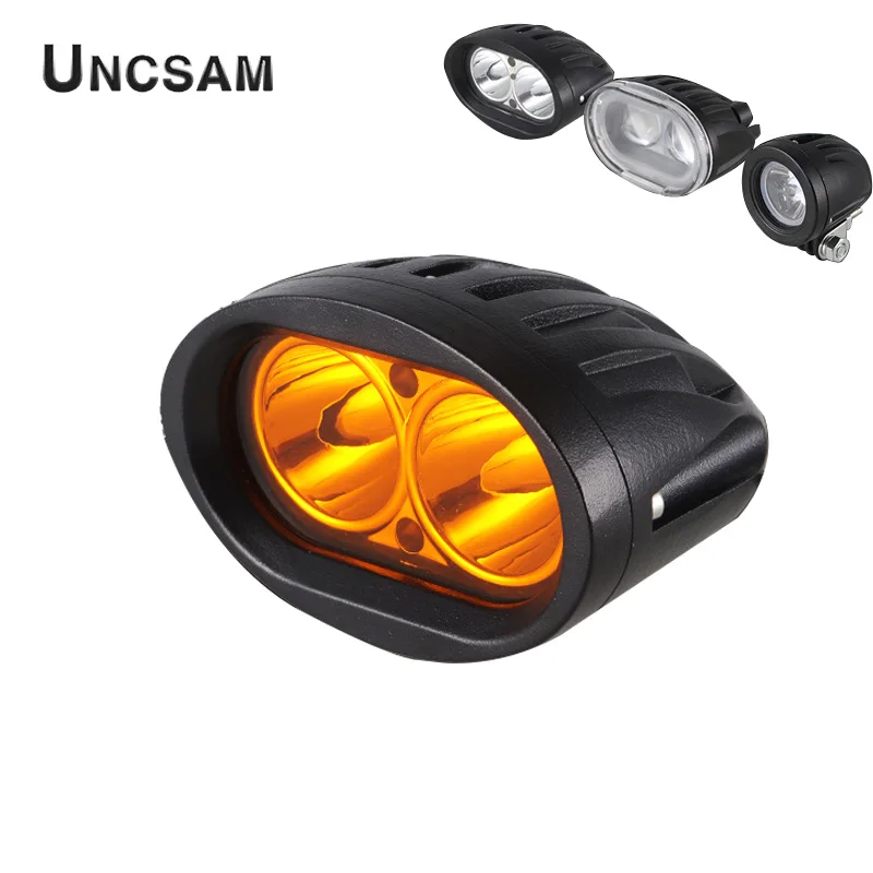 

K-01 Double Bead Cup Electric Lamp External Waterproof 20W Work Light Super Bright Modified Motorcycle Headlights Led Lights