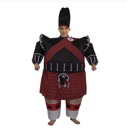 Inflatable Halloween dress bagpipe inflatable suit Scottish bar clothing style dance party Free Shipping | Тематическая одежда и