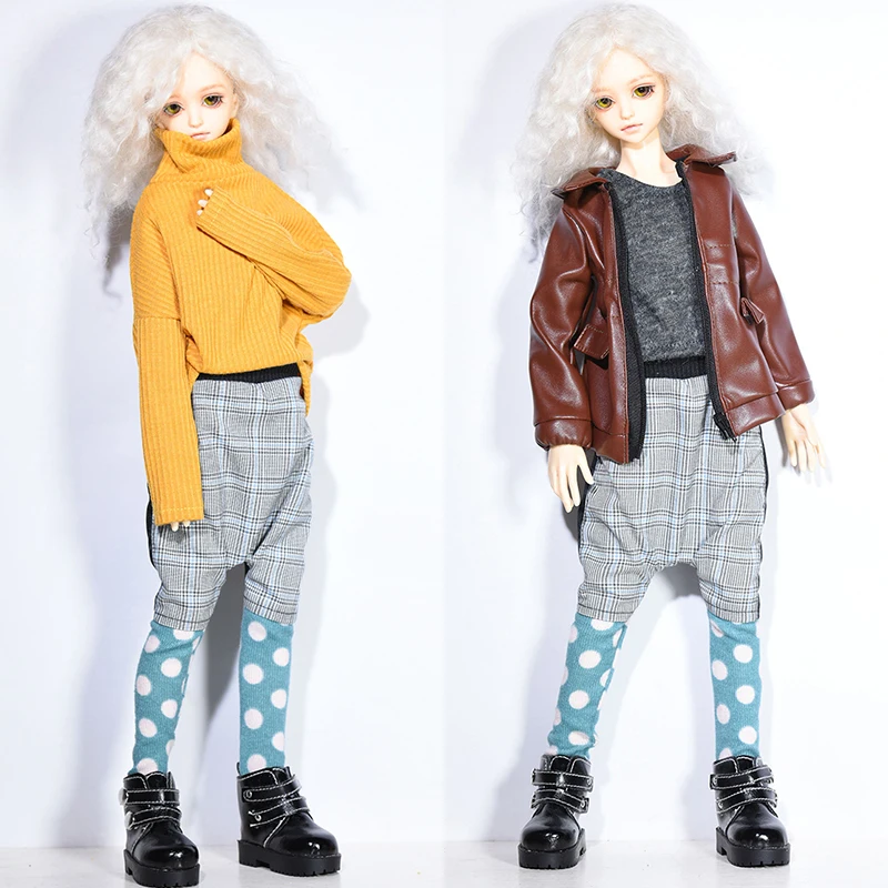 Doll Accessories Fashion Casual Pants Harem Pants Handmade Neutral Unisex Stitching Harem Pants To Dolls Not The Same Pants Toys