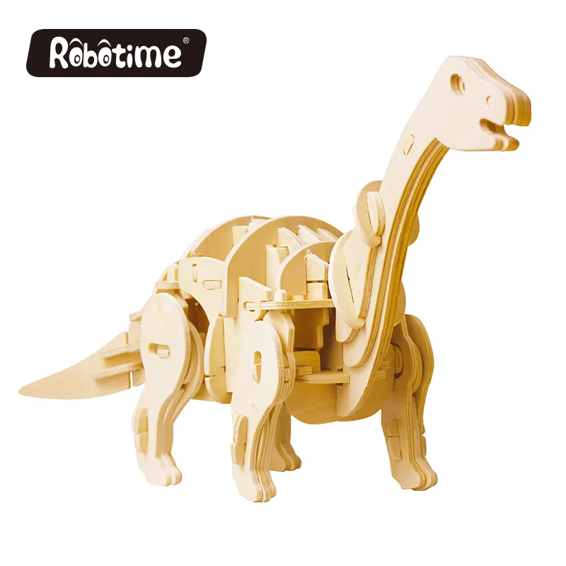

Diy Wooden Mechanical Model Dinosaur Splicing Building Children Toy Sindoor Christmas Birthday Gift Stereo Jigsaw Puzzle Sudoku