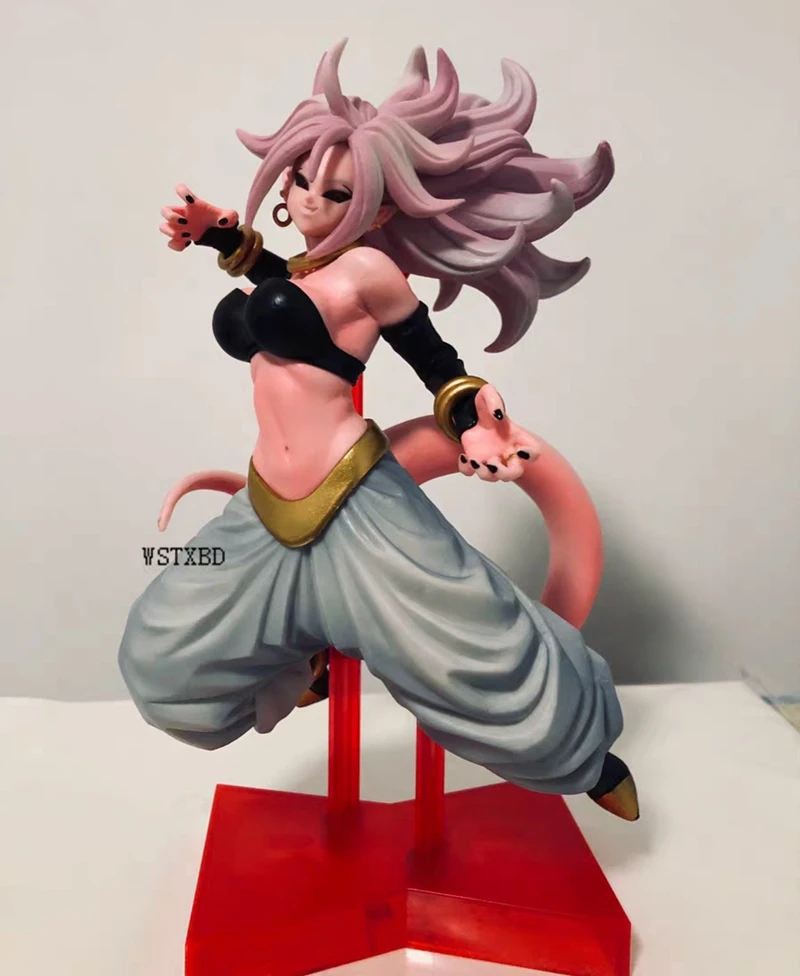 

WSTXBD BANPRESTO Original Dragon Ball THE ANDROID BATTLE WITH FIGHTERZ ANDROID NO.21 Figurals Dolls Brinquedos Overseas
