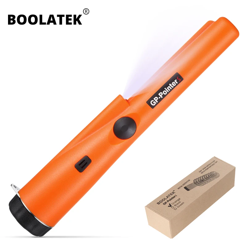 comprar BOOLATEK Handheld Pinpoint GP Hunter 360 Graus Detecção Encontre Anel Detectar Objeto de Metal Ouro Detector De Metais Frete Grátis