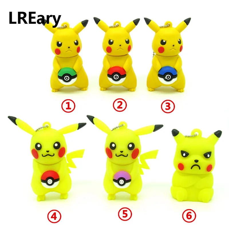 Новый флэш-накопитель usb memory stick Pikachu hold Pokeball Ручка drive personalizado 4 ГБ 8 16 32 pendrive mini gift |