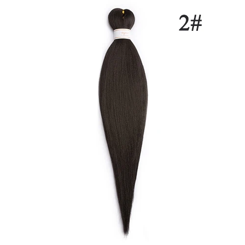 Plecare огромные плетеные волосы для женщин синтетические 22 дюйма волоконные волосы для наращивания для косичек волосы для женщин - Цвет: #2