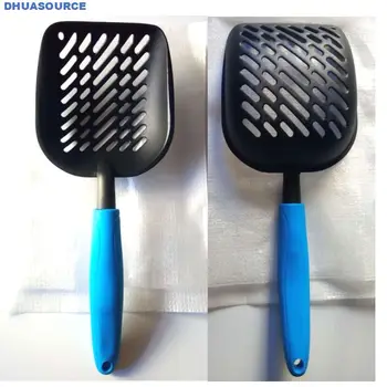 

Cat Litter Scoop Hourglass Sand shovel Pet shovel Cat dung shovel Aluminum Alloy for pets cleanin