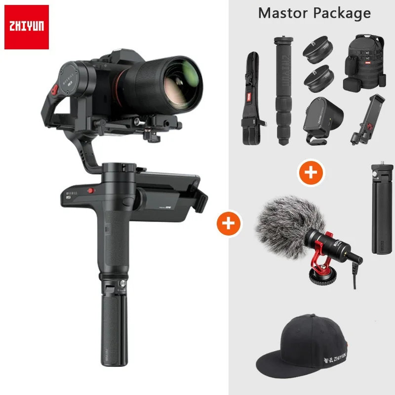 

Zhiyun Weebill LAB 3-Axis Handheld Gimbal Stabilizer for Mirrorless Camera Sony A7R3 A7S2 A7M3 A6300 A6500 Lumix GH5 PK Crane 3