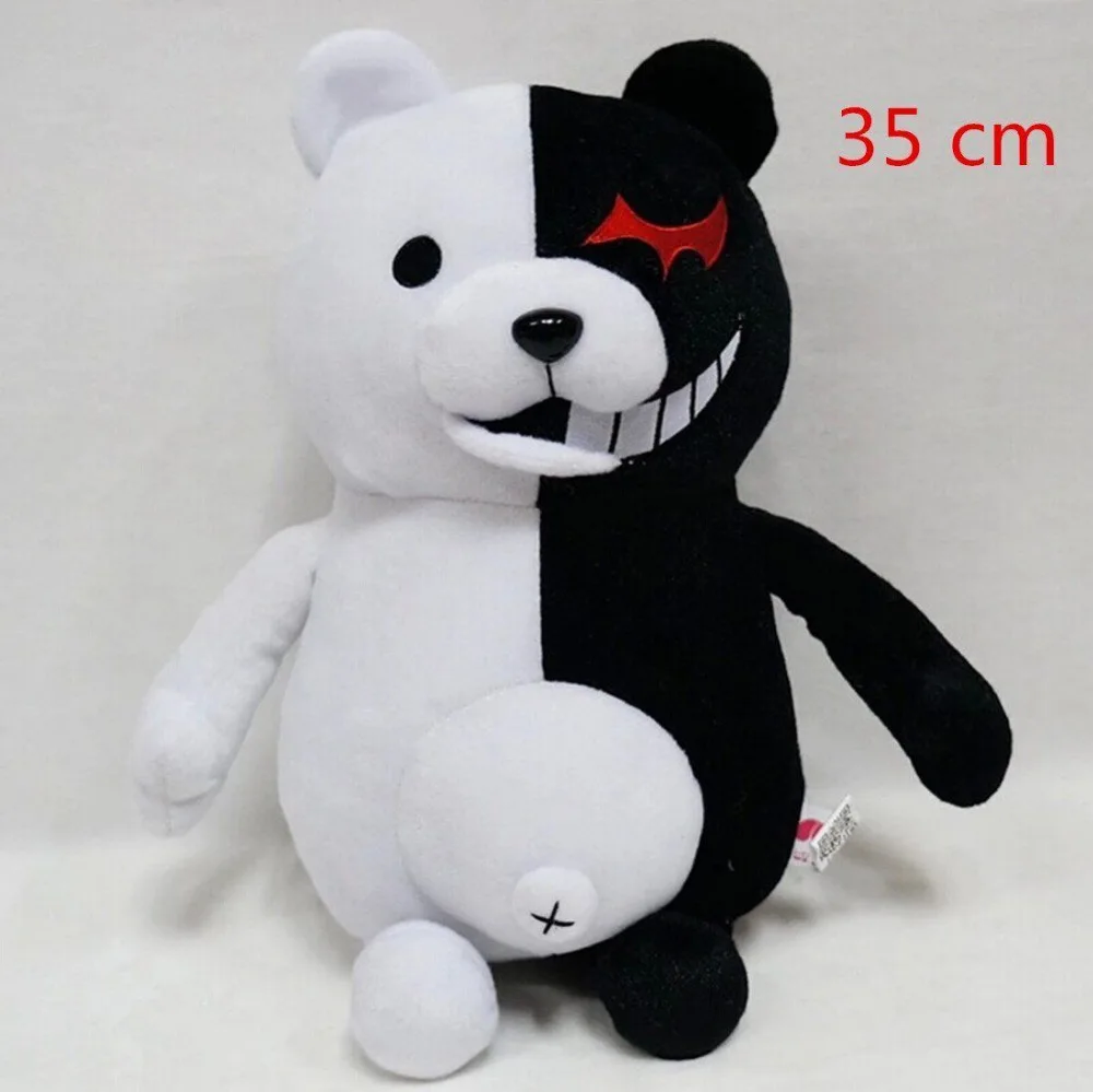 35 см Супер Dangan Ronpa Danganronpa 2 Монокума кума косплей черный и белый медведь плюшевая