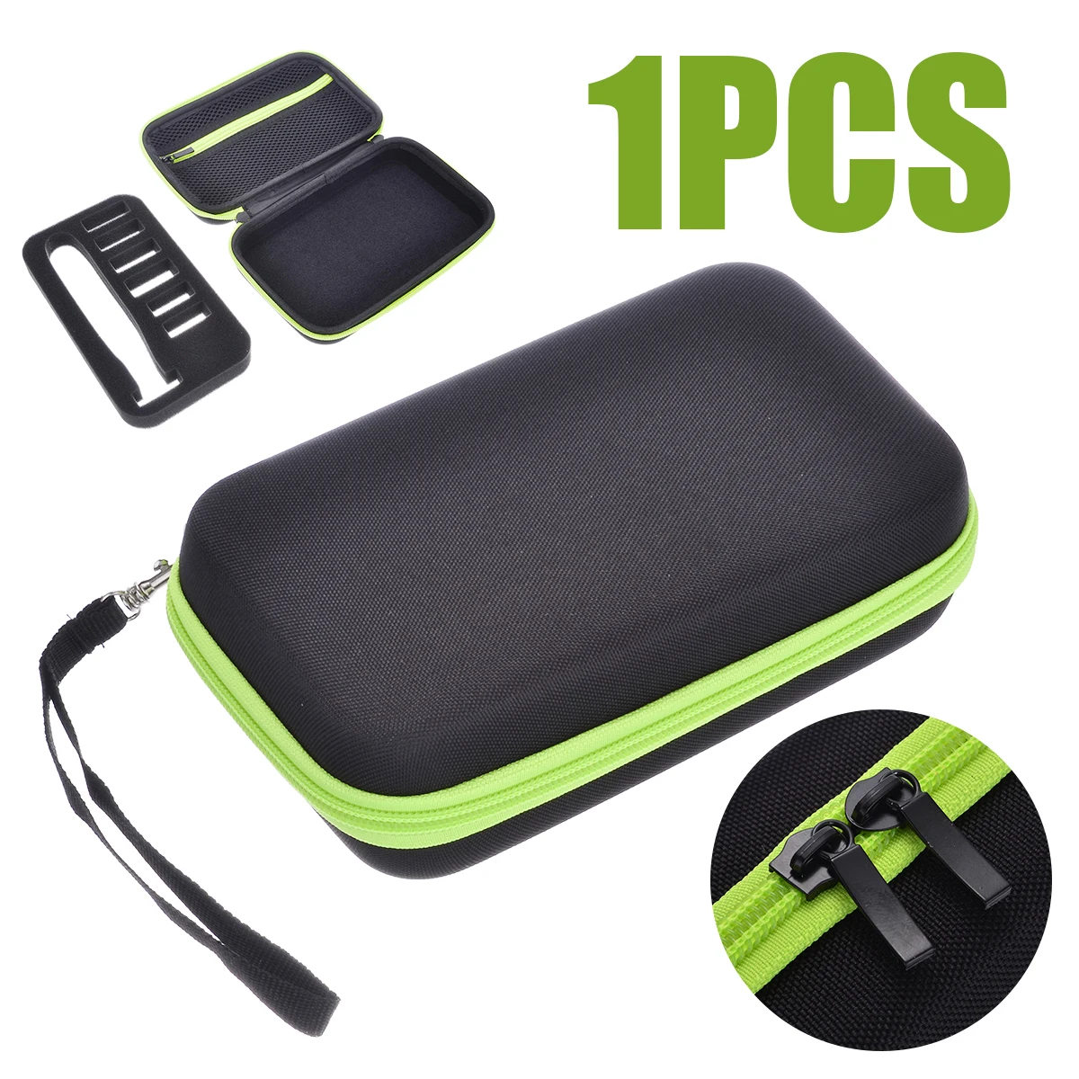 Mayitr 1PC Portable Case for Philips OneBlade Trimmer Shaver and Accessories EVA Travel Bag Storage Pack Box Cover Zipper Pouch