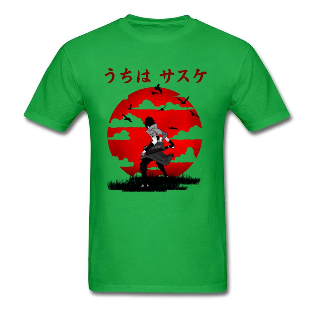 NINJA REVENGE Men's New Design Casual Tops Shirt Round Collar Autumn Cotton T-Shirt Normal Short Sleeve Tee Shirt NINJA REVENGE green