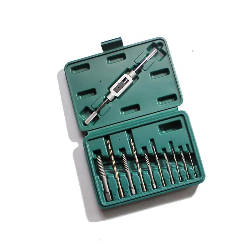 

11PCS/Set 3mm-10mm High Hardness Machine Repair Broken Wire Extractor Damage Screw Out Bolt Remover Head Screw Extractor
