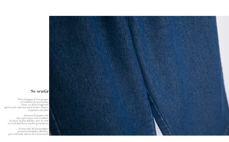 5xl плюс большие размеры Джинсы трусики женщины Весна-осень Стиль Осень 2018 feminina тонкие свободные с эластичной талией джинсы женские A5025
